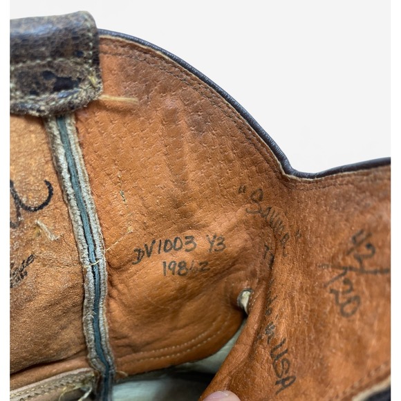 Lucchese Diva Savina Cowboy Boots Brown 7 B Western Ankle Limited Edition - Picture 10 of 11